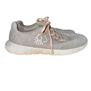 Giesswein Merino Runners Women's Size EUR 38 US 7 Gray Wool Sneakers Lace Up